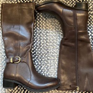 Franco Sarto brown riding boots